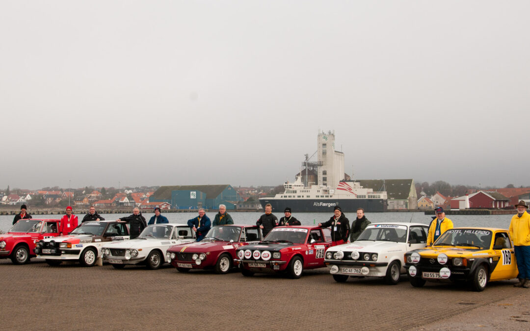 Stort fremmøde i Assens til Pre-starten på Rally Monte Carlo Historique.
