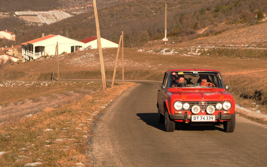 Team Fynske Bank Danmark blev kraftigt reduceret i årets Rally Monte Carlo Historique
