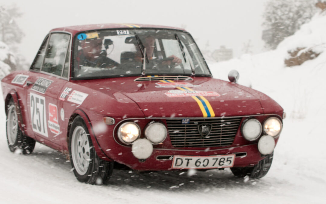 Første etape af Rally Monte Carlo Historique 2019, sluttede midt på aftenen i aften i Valence i Frankrig.