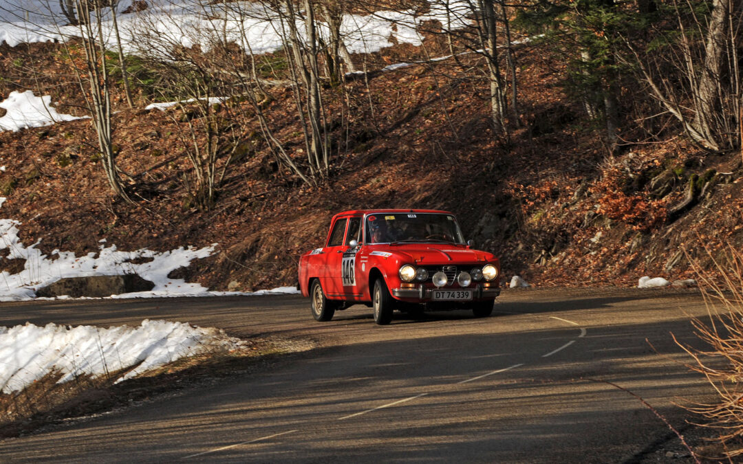 Danske kørere på de første to pladser i rallye monte carlo historique