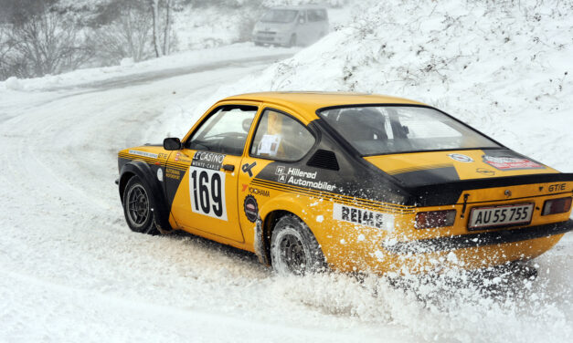 Rally Monte Carlo Historique i snekaos i Ardeche.