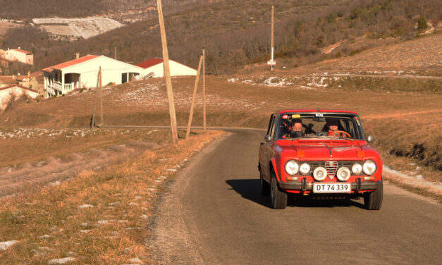 Team Fynske Bank Danmark blev kraftigt reduceret i årets Rally Monte Carlo Historique