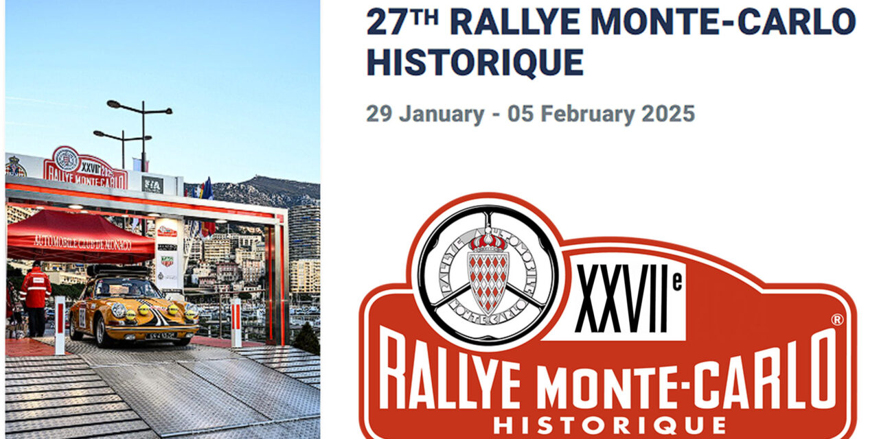 27. Rallye Monte Carlo Historique 2025